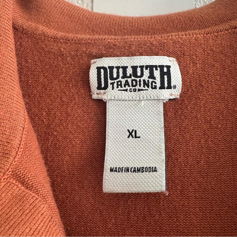 Duluth Trading Shiftless Collared Pullover Sweate… - image 7